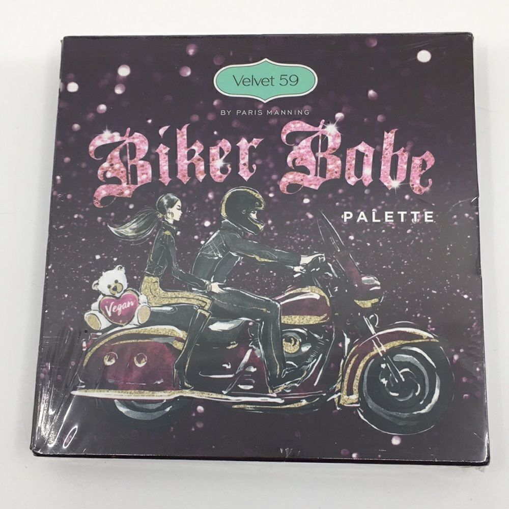 New Sealed Velvet 59 Biker Babe eyeshadow palette